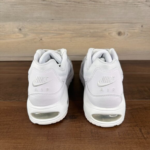 Nike Air Max Command Leather Mens Size 10.5 White Metallic Silver 749760 102 - Picture 5 of 9